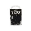 JAM Paper Colored Jumbo Paper Clips Large 2 Inch Black Paperclips 2184933A - 2 of 3