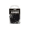 JAM Paper Colored Jumbo Paper Clips Large 2 Inch Black Paperclips 2184933A - image 2 of 3