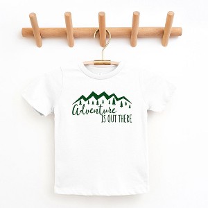 The Juniper Shop Adventure Is Out There Mountains Toddler Short Sleeve Tee - 1 of 2