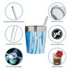 Healthy Human Stainless Steel Tumbler with Straw |(12oz, Ocean Tide) - 2 of 4