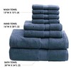 BAGOKIE 8pc 800GSM Cotton Towel Set - 4 of 4