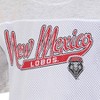 NCAA New Mexico Lobos Women's White Mesh Yoke T-Shirt - image 3 of 3