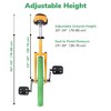 Yescom 18IN Wheel Outdoor Unicycle Adjustable Seat Anti-Skid Pedal Circus Bike for Adults Teenagers Kids - 3 of 4