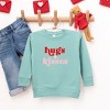 The Juniper Shop Hugs And Kisses Youth Ultra-Soft Graphic Sweatshirt - 2 of 3