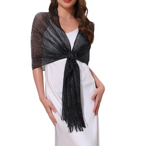 INSPIRE CHIC Women's Fashion 100% Polyester Pashmina Shawls 1 Pc - 1 of 4