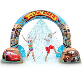 GoFloats Disney Pixar Kids' Inflatable Arch Sprinkler - Cars