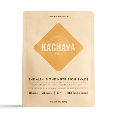 Ka'Chava All-In-One Nutrition Shake - Chai - 15.31oz