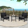 WestinTrends  3-Piece Outdoor Patio Conversation Set - 2 of 4