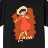 Future Boy Conan Lana Crew Neck Short Sleeve Men's Black T-shirt - 2 of 3