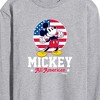 Men's - Disney - All American Mickey Long Sleeve Graphic T-Shirt - 2 of 4