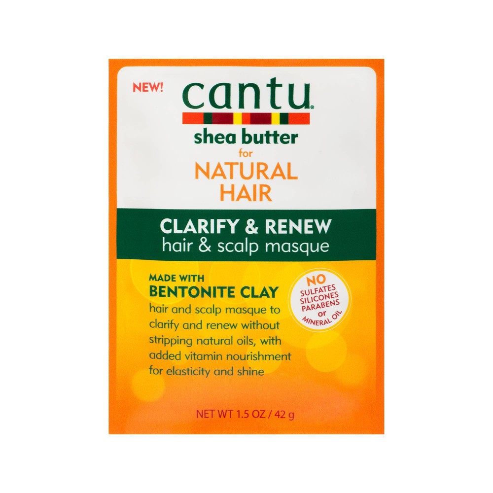 GTIN 817513018756 product image for Cantu Shea Butter Natural Hair Clarify & Renew Hair & Scalp Masque - 1.5oz/Each | upcitemdb.com