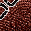 Franklin Sports Grip-Rite 100 Deflated Rubber Junior Football with Pump 6pk - Brown - 3 of 4