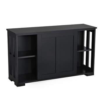 Yaheetech Sideboard Buffet Cabinet with Storage Sliding Door for Kitchen Dining Room