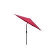 TiramisuBest 10 x 6.5ft Chocolate Rectangular Patio Umbrella: Crank & Push - Button Tilt for Garden, Pool, Market - 3 of 4