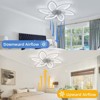 BestParts 30.7" Ceiling Fan with LED Light - 6-Speed Control, 3-Color Temp, Remote, Energy Efficient - 3 of 4