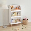 Mshliw 3-Tier Kids Bookshelf and Toy Storage Organizer, Wooden Bookcase Display Rack for Toddler Bedroom, Nursery, or Playroom - 2 of 4