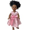 Doll Clothes Superstore Matching Girl Size 5 and 18 Inch Doll Dress Set – Handmade and Adorable - 3 of 4