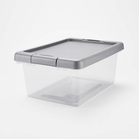Small Latching Clear Storage Box - Brightroom™ : Target