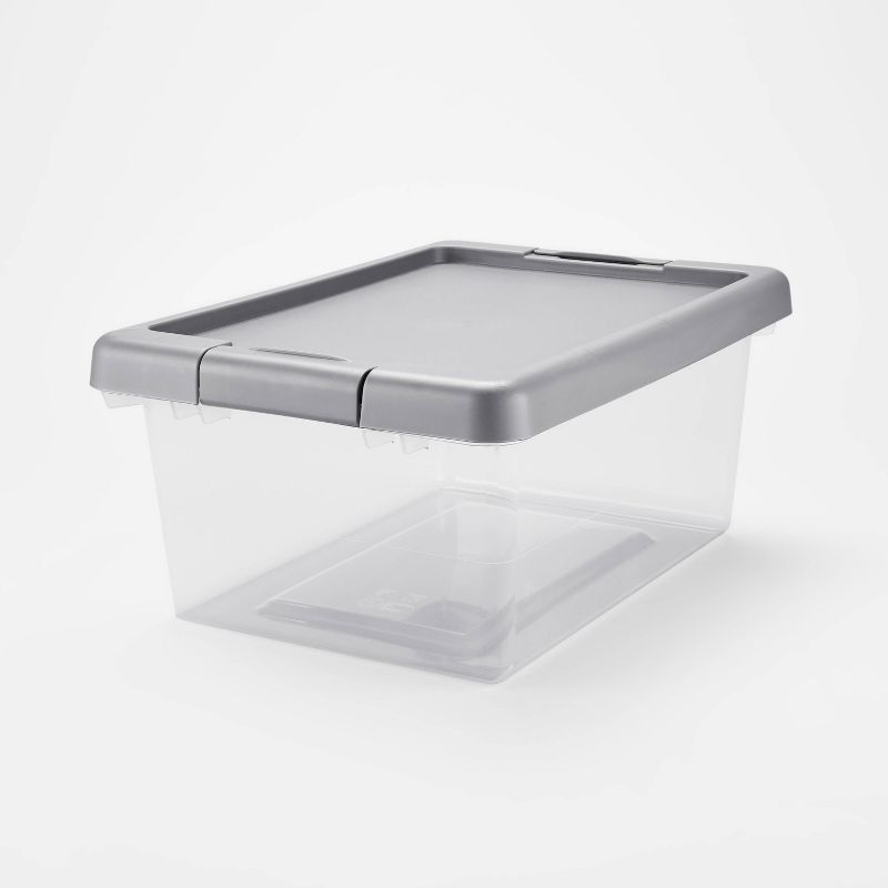 Small Latching Clear Storage Box - Brightroom&#8482;, 1 of 7