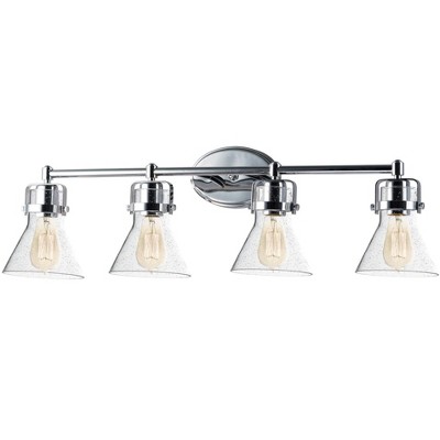 Maxim Lighting Seafarer 4 - Light Vanity in  Polished Chrome/Seedy