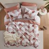 9Pcs BIAB Geometric Print Comforter Set, Premium Touch Contemporary Style All Season Bedding Set with Matching Shams and Sheets - 4 of 4
