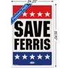 Trends International FERRIS BUELLER - SAVE Framed Wall Poster Prints - 3 of 4