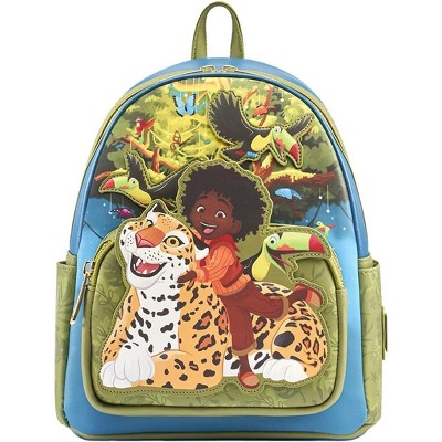 Loungefly Disney: Encanto Antonio & Parce The Jaguar Mini Backpack – Stylish, Compact Design