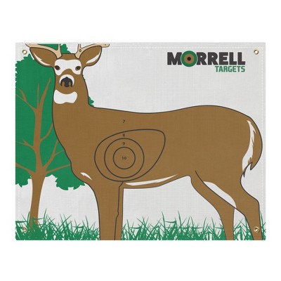 Morrell Targets Whitetail Deer Archery Target Face, IBO/NASP Target for Hunting and Shooting Practice