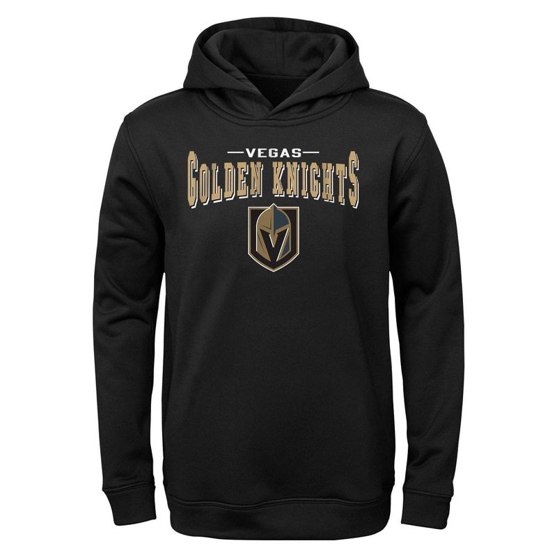 NHL Vegas Golden Knights Boys&#39; Core Hooded Sweatshirt, 1 of 2