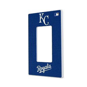 MLB American League Teams Solid Hidden-Screw Light Switch Plate for Single Rocker - 1 of 4