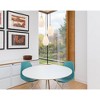 Elegant Lighting Gene 3 light Chrome and Frosted white glass pendant - 2 of 4