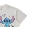 Ladies Lilo and Stitch Shirt - Ladies Classic Lilo and Stitch Fashion Tee - Disney Lilo and Stitch Short Sleeve Skimmer Crop Top Tee - 4 of 4
