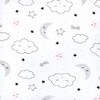 Hudson Baby Infant Girl Cotton Toddler Pillow Case, Dreamer, One Size - 2 of 2