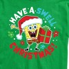 Men's - SpongeBob SquarePants - Have A Swell Christmas Short Sleeve Graphic T-Shirt - 2 of 4