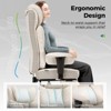 COMHOMA Desk Office Chair 400LBS, Big and Tall Computer Chair, Wide Ergonomic Chair with Footrest - 4 of 4