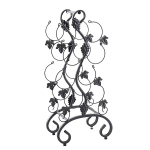 Boersma 8-Bottle Freestanding Metal Wine Rack, Portable,4-Tier for Desktop,Restaurant,Wine Cellar - 1 of 4