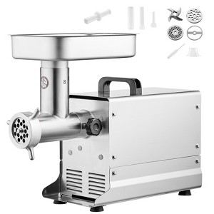 VEVOR Meat Grinder, 7 Lbs/Min Capacity Electric Meat Grinders with Blade, Grinding Plate, Sausage Maker, Stainless Steel Commercial Meat Mincer - 1 of 4