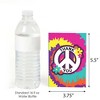 Big Dot of Happiness 60's Hippie - 1960s Groovy Party Thank You Cards (8 count) - 3 of 4