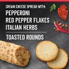 Hillshire Farms Pepperoni, Red Pepper & Italian Herbs Dip with Toasted Rounds - 2.25oz - 3 of 4