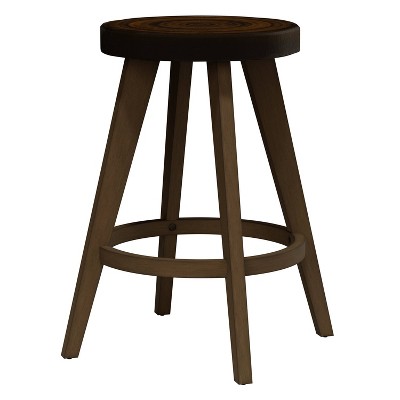 26.25" Brownington Wood Counter Height Barstool Cottage Oak - Hillsdale Furniture