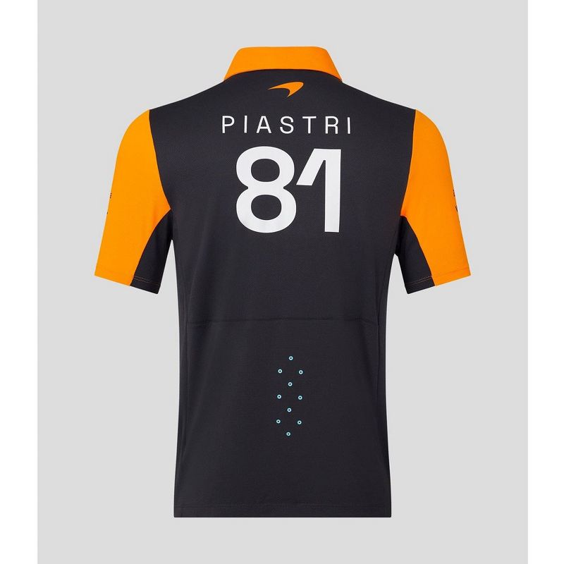McLaren F1 Men's 2023 Oscar Piastri Team Drivers Polo Shirt, 2 of 7