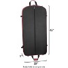 WallyBags 42" Premium Travel Garment Bag With Shoulder Strap - 2 of 4