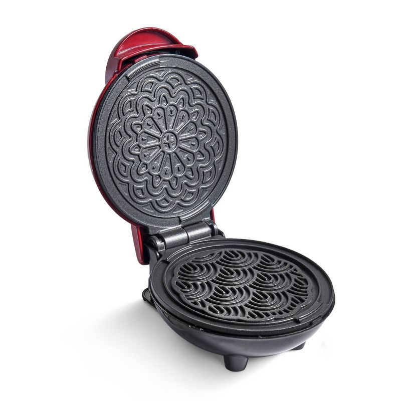 Dash Mini Pizzelle Maker - Red, 6 of 14