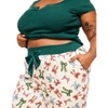 Adore Me Women's Caileigh PJ Sleepwear - 2 of 4