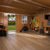 ORRD 12x10 FT Metal Storage Shed, Heavy-Duty Outdoor Garden Shed w/ Windows, Lockable Door & Vents - 3 of 4