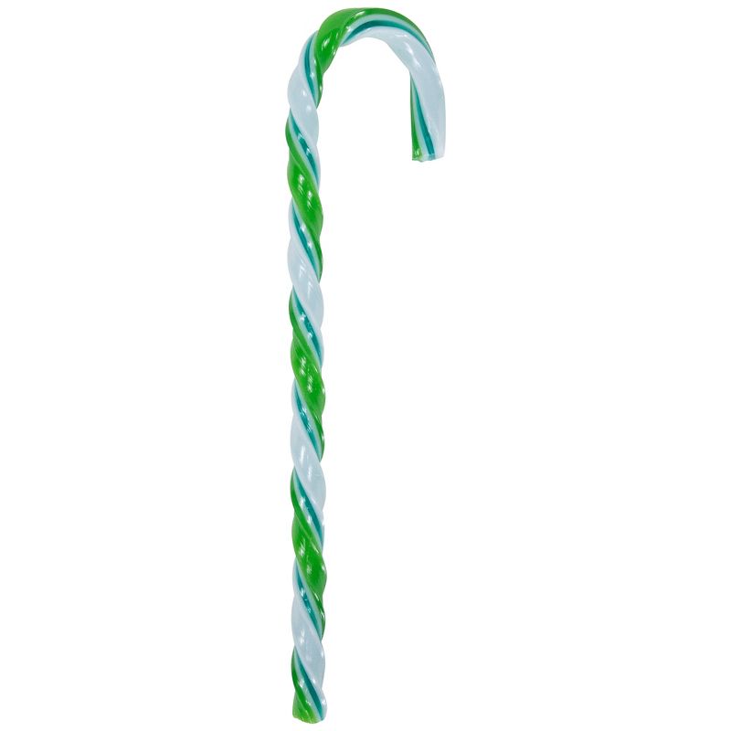Northlight Twist Candy Cane Christmas Ornaments - 6" - Green and White - 12 ct, 5 of 7