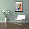 Trademark Fine Art -Dean Russo 'Great Dane' Matted Framed Art - 3 of 4
