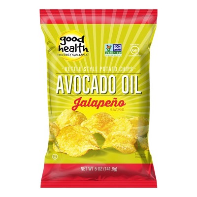 Good Health Avocado Jalapeno Chips - 5oz