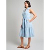 Jones New York Sleeveless Belted Dress - 2 of 3