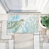 Stupell Industries Turtle In The Sea Printed Outdoor Door Mat, design by Kim Allen, 18"x30" - 4 of 4